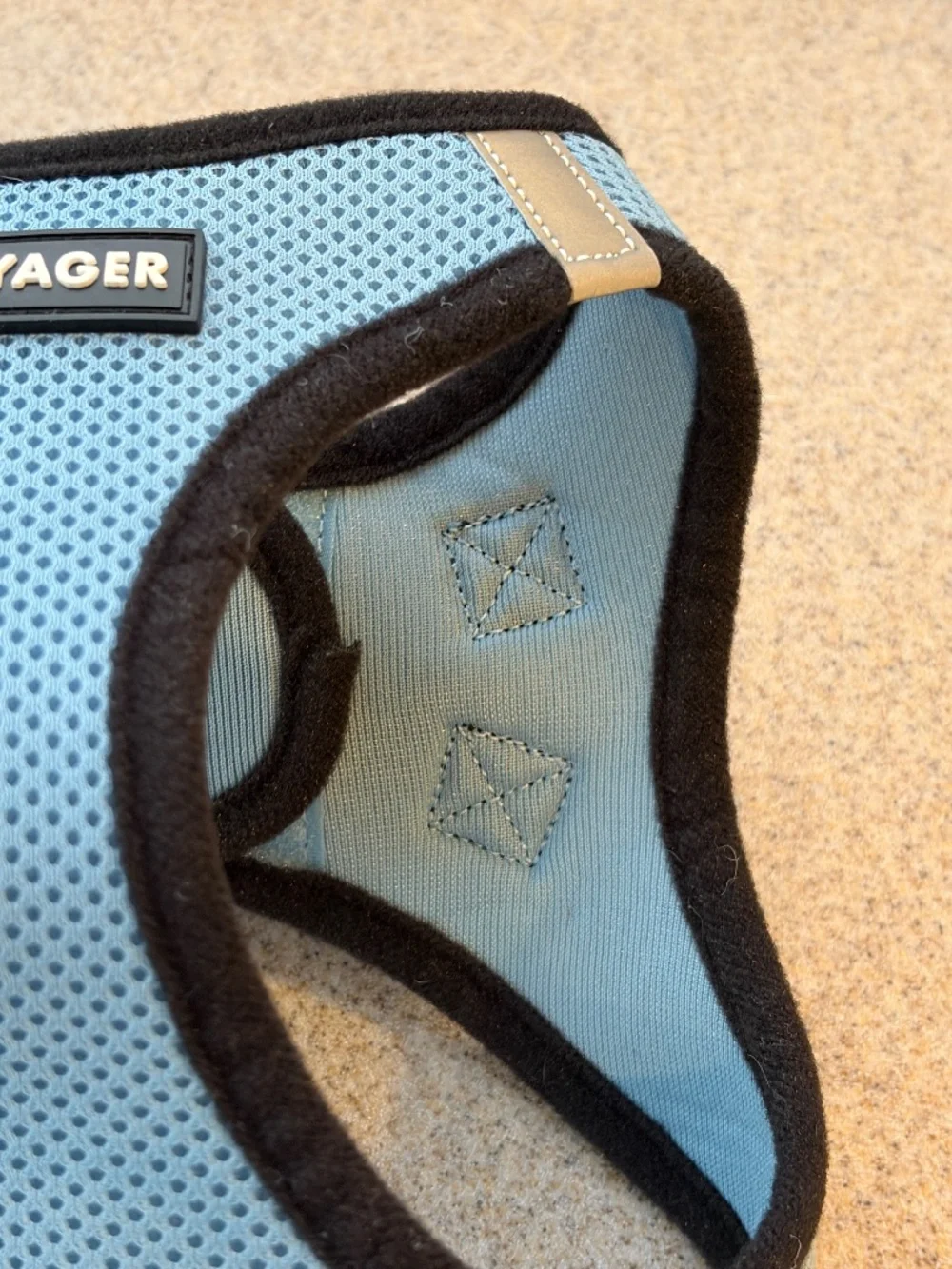 NWOT! Voyager Slip on Air Turquoise Dog Harness - MEDIUM - 	M (Chest: 16 - 18